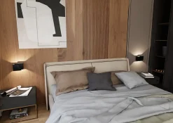 Applique murale FROST BLACK, Emibig Lighting, Fabriqué en EU