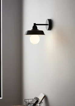 Applique murale Gammuse E27 IP20 noir