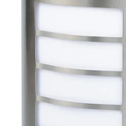 Applique murale Grandy E27 40W IP44 GoodHome gris chrome