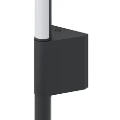 Applique murale Grego LED intégrée 800lm 12.5W IP44 GoodHome gris anthracite