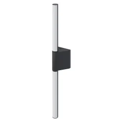 Applique murale Grego LED intégrée 800lm 12.5W IP44 GoodHome gris anthracite