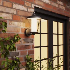 Applique murale Haro LED intégrée 1000lm 11W IP44 GoodHome gris anthracite