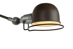 Applique murale HONORE en métal avec 1xE14 - Rouille - Lucide