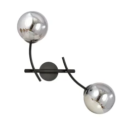 Applique murale HUNTER K2 BLACK/GRAFIT, Emibig Lighting, Fabriqué en EU