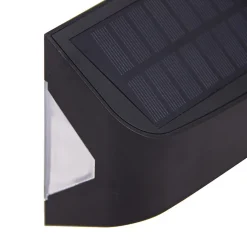 Applique murale hybride Solaire / USB, 700 Lumens, IP54, 3 modes d'éclairage, 10h d'autonomie avec détecteur de mouvement