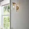 Applique murale incandescent Thestias GoodHome E14 or