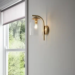 Applique murale incandescent Thestias GoodHome E14 or