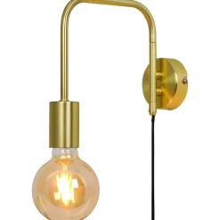 Applique murale incandescent Ghlin GoodHome E27 or