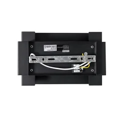 Applique murale industrielle noire 2 lumières - Coen