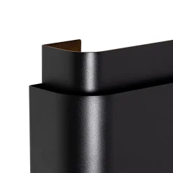 Applique murale industrielle noire 2 lumières - Coen