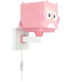 Applique Murale infantil Little Pink Owl