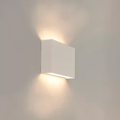 Applique murale intelligente blanche 24 cm avec 2 G9 WiFi - Otan