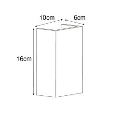 Applique murale intelligente blanche avec Wifi G9 - Colja Novo