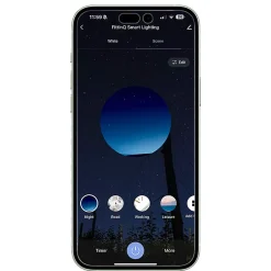 Applique murale intelligente noire 24 cm avec 2 Wifi G9 - Otan