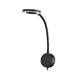 Applique murale intérieure liseuse Led 5 watts noire - Mantra - Boavista