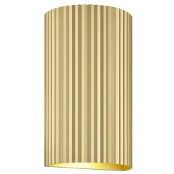 Applique murale intérieure Undula métal doré H.18cm IP20 GU10 10W Brilliant