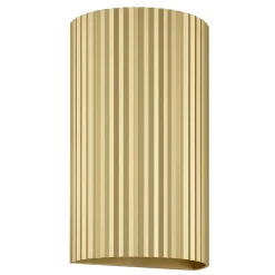 Applique murale intérieure Undula métal doré H.18cm IP20 GU10 10W Brilliant