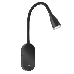 Applique murale intérieure liseuse Led noire - Fischer & Honsel- Nox