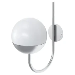 Applique murale Jarrow E27 25W IP44 GoodHome gris chrome