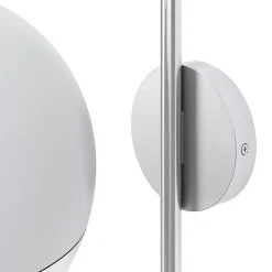 Applique murale Jarrow E27 25W IP44 GoodHome gris chrome