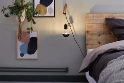 Applique murale Kian E27 IP20 40W Paulmann noir