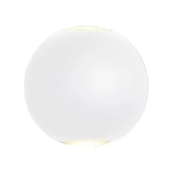 Applique Murale LED - SILUMEN - Double Faisceau - IP54 - 6W - Blanc Chaud 2300K/3500K