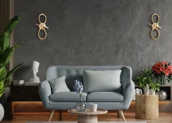 APPLIQUE MURALE LED APP1051-W GOLD