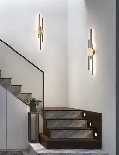 APPLIQUE MURALE LED APP1437-W BLACK GOLD