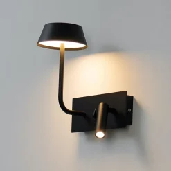 Applique murale LED avec liseuse intégrée - Fabro