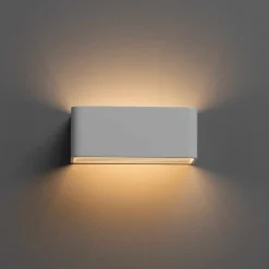 Applique murale LED blanc design 6W - 20cm - Quadra