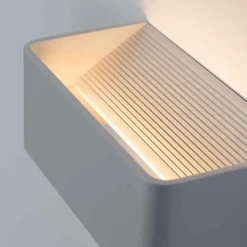 Applique murale LED blanc design 6W - 20cm - Quadra