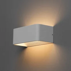 Applique murale LED blanc design 6W - 20cm - Quadra