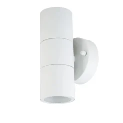 Applique Murale LED Blanche IP44 Double Faisceau GU10 - SILAMP
