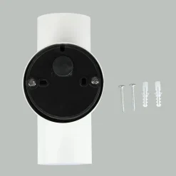 Applique Murale LED Blanche IP44 Double Faisceau GU10 - SILAMP