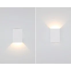 Applique Murale LED D'extérieur, Blanc Chaud 3000k Faisceau Lumineux Réglable étanche IP65