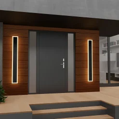 Applique murale LED Extérieure 18W 3000K IP54 Noir