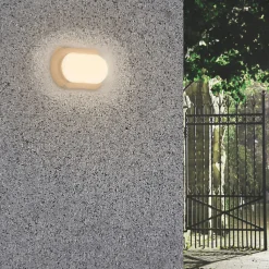 Applique Murale LED Hublot 8W IP54 BLANC - Blanc Neutre 4000K - 5500K - SILAMP