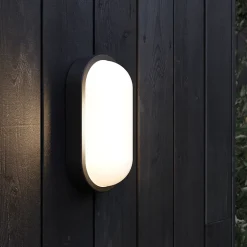 Applique murale LED intégrée Bredene 800lm 14W blanc neutre l.8,5 x H.24 x P.12 cm