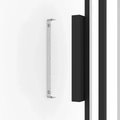 Applique murale LED intégrée Siberia 2200lm IP20 L.30 x H.30 x P.19 cm Eglo noir dimmable