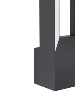 Applique murale LED intégrée Riforano noir IP44 640lm Eglo