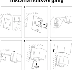 Applique Murale LED Intérieur 2er Applique Extérieure Up Down Luminaires Muraux Moderne Couloir