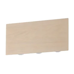 Applique murale LED intérieur métal effet bois Asparagus l.20 x H.10cm 560lm GoodHome