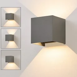 Applique Murale LED Intérieure 1er Mur - Up And Down LED Extérieur 5w