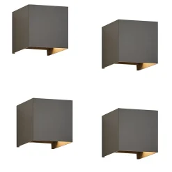 Applique Murale LED Intérieur G9 Extérieur : Applique Murale Extérieure Lampe Up Down