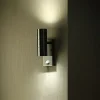 Applique Murale LED IP44 Double Faisceau GU10 avec Détecteur de Mouvement - SILAMP