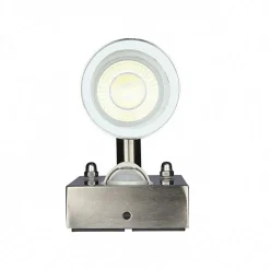 Applique Murale LED IP44 Double Faisceau GU10 avec Détecteur de Mouvement - SILAMP