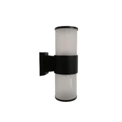 Applique Murale LED IP44 double faisceau E27 Opaque - SILAMP