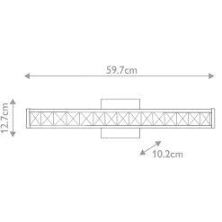 Applique murale LED Jessie 1 lumière