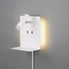 Applique murale Led liseuse avec étagère et port USB - Trio - Element