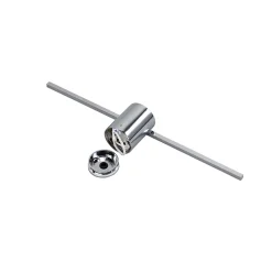 Applique murale LED moderne et fine chromée Light Prestige 3000K 1 pièce.